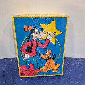 *3/$10* Vintage 48 Piece Goofy Jumbo Puzzle